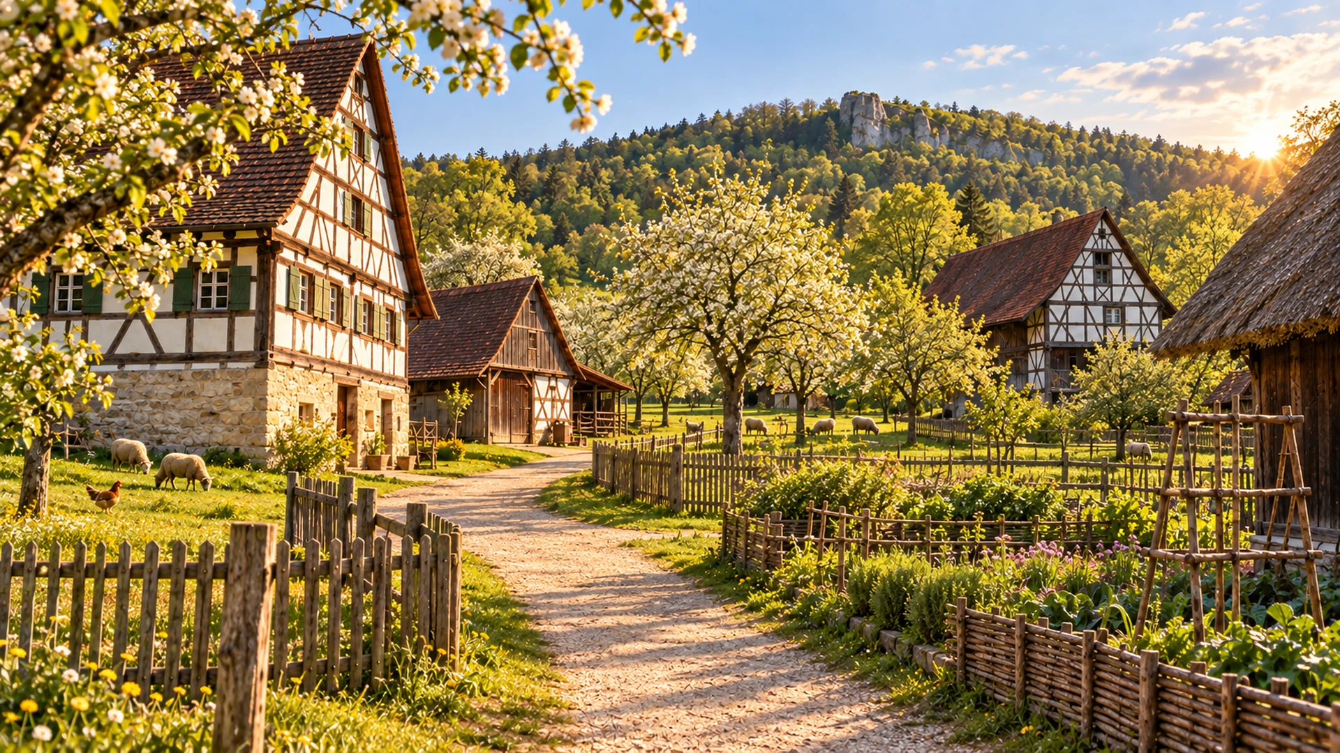 Bildmotiv zum Ausflugsziel Freilichtmuseum Beuren