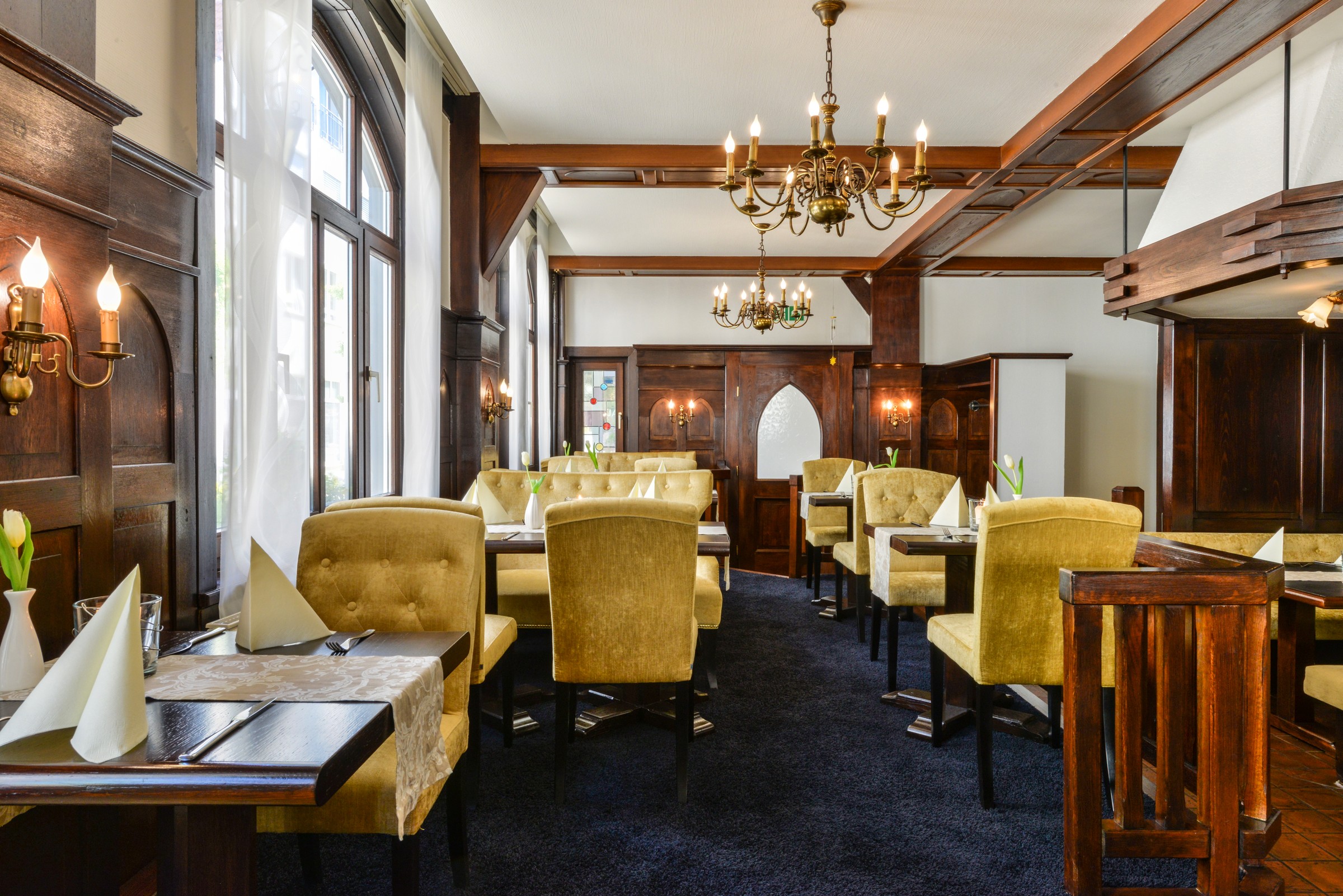 Einblick in das Restaurant Karl’s Esszimmer
